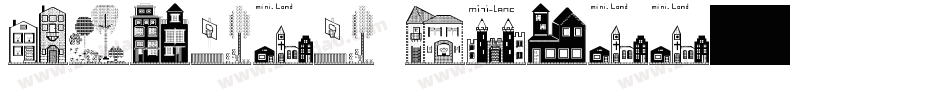Houses Three字体转换